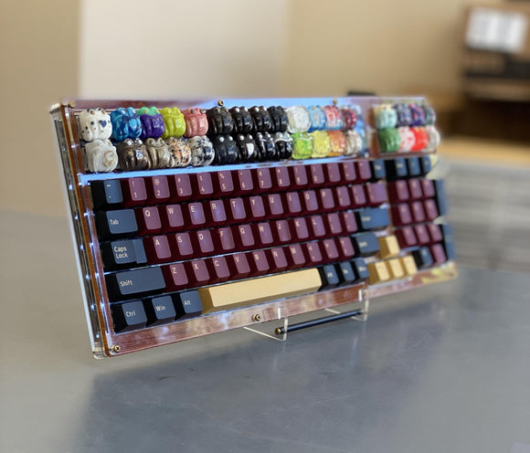 The Galleon: An Acrylic 1800 Style Mechanical Keyboard